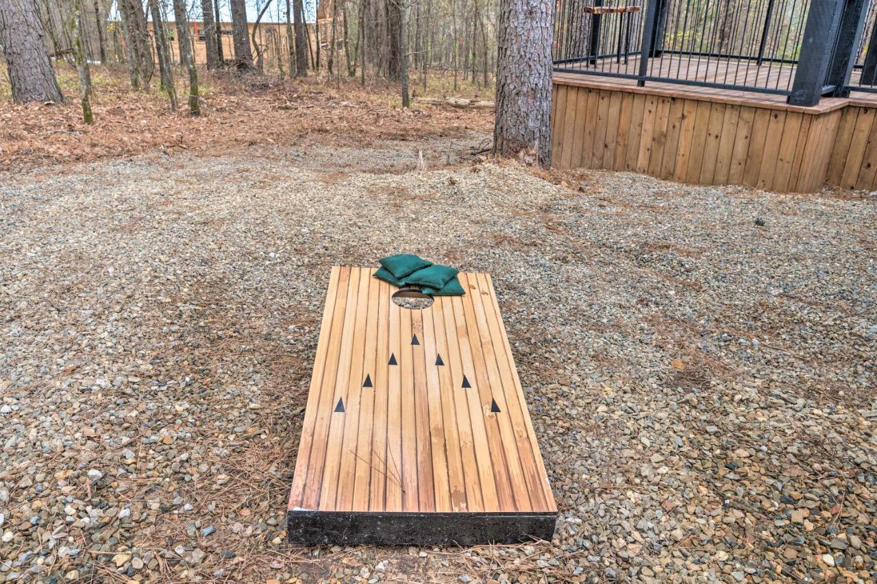 Luxury Cabin In The Woods With Hot Tub And Yard Games! Broken Bow Exteriér fotografie